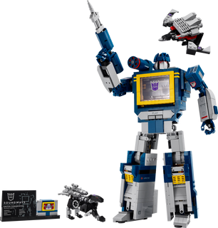 LEGO Icons Transformers Soundwave Building Set 10358
