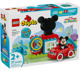 LEGO Duplo Disney Jr Mickey Mouse Clubhouse And Car Building Set 10454