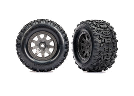 Traxxas T&W Gray WHL Sledgehammer Tires TRA10770-GRAY