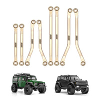 INJORA Brass High Clearance Links Set for 1/18 TRX4M Defender Bronco INJ4M-40
