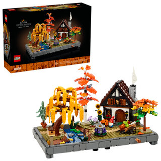 LEGO® Icons Autumn Cottage Garden Gardens Of The World Building Set 11372
