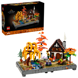 LEGO® Icons Autumn Cottage Garden Gardens Of The World Building Set 11372