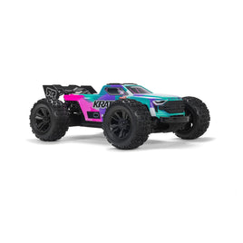 1/16 MINI KRATON 3S DSC 4X4 RTR Brushless Speed Truck (3S Battery & Charger Included) , Teal/Pink ARA2508ST2