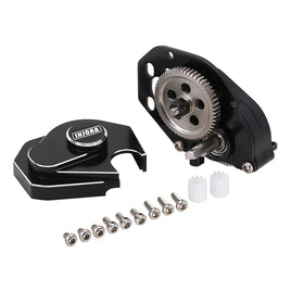 INJORA CNC Aluminum Complete Transmission Gearbox for Axial SCX24 AX24 INJSCX24-130BK