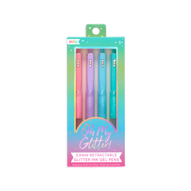 Ooly Oh My Glitter 4 .8mm Retractable Glitter Ink Gel Pens