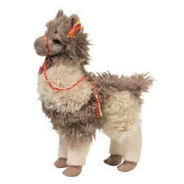 Douglas Zephyr Taupe Llama 8 Inch Plush Figure