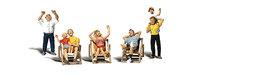 Spectators & Chairs - Scenic Accents(R) -- pkg(7) WOOA1881