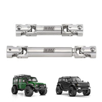 INJORA Stainless Steel Drive Shafts for 1/18 TRX4M Defender Bronco (4M-18) INJ4M-18