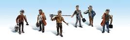 Scenic Accents(R) Figurines -- Miners pkg(6) 785-1933