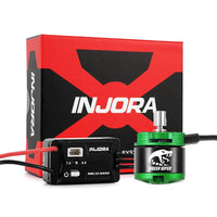INJORA MBL32-NANO Brushless ESC & 1616 Green Viper Motor 4800KV for 1/30 SCX30 INJMBL32-NANO-1616