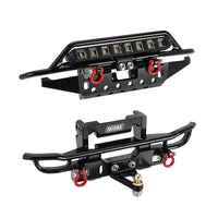 INJORA CNC Aluminum Front Rear Bumpers V2 for 1/18 TRX4M Bronco (4M-43) INJ4M-43FR