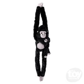 Adventure Planet Hanging Mom And Baby Gorilla 28 Inch Plush Figure