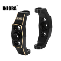 INJORA 2PCS 14g/pcs Brass Rear Axle Counterweights for 1/18 TRX4M (4M-30) INJ4M-30BK
