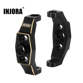 INJORA 2PCS 14g/pcs Brass Rear Axle Counterweights for 1/18 TRX4M (4M-30) INJ4M-30BK