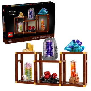 LEGO Ideas Mineral Collection Building Set 21362