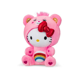 Basic Fun Hello Kitty In Cheer Bear Outfit 8 Inch Plush Figure