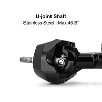 INJORA Stock Width Axles with Brass Steering Knuckles for 1/30 SCX30 INJSCX30-32BKFR