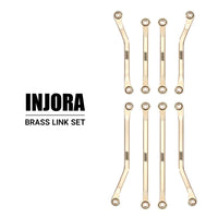 INJORA Brass High Clearance Links Set for 1/18 TRX4M Defender Bronco INJ4M-40
