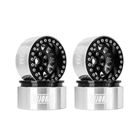 INJORA 1.9" Deep Dish -10.4mm Offset Wheels for 1/10 RC Crawlers (W1949) INJYQW-1949