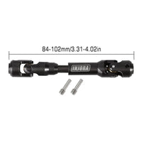 INJORA Steel Heavy-Duty Drive Shaft for 1/10 RC Car Crawler INJDG-CD03