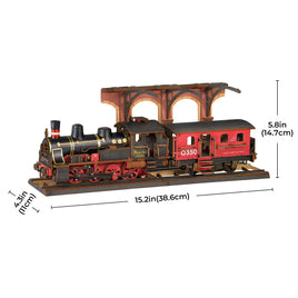 Robotime Rolife Steam Journey 3D Puzzle Building Set
