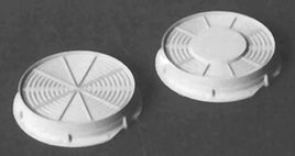 Detail Associates 2004 HO Fan 48" Flat Top Cooling (Pack of 4)
