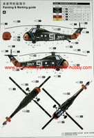 H-34 US Navy Rescue Helicopter (1/48th Scale) Plastic Aircraft Model Kit