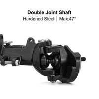 INJORA C60 Axles with Double Joint Shafts for 1/10 Axial UTB10 Capra 1.9 INJC60-BK