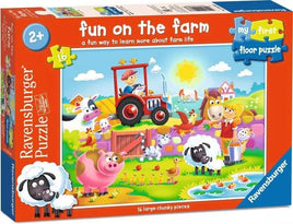 Ravensburger Fun On The Farm 16 Piece Floor Jigsaw Puzzle