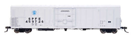 HO Scale Refrigerator Car SPFE - White w/ Blue Medallion