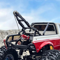 INJORA Tow Truck Crane Kit & INJS2065-360 Winch Servo for 1/18 TRX4M INJS2065-360-115BK