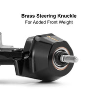 INJORA Stock Width Axles with Brass Steering Knuckles for 1/30 SCX30 INJSCX30-32BKFR