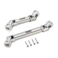 INJORA Stainless Steel Drive Shafts for 1/18 RC Crawler TRX4M High Trail K10 F150 INJ4M-72SR
