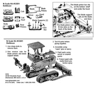 1974 Bulldozer Unpainted N Kit