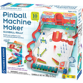 Thames And Kosmos Pinball Machine Maker Gumball Rally Experiment Kit