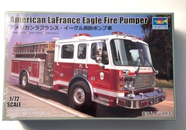 Trumpeter American LaFrance Eagle Fire Pumper 72nd Scale Model Kit