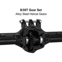 INJORA C60 Axles with Double Joint Shafts for 1/10 Axial UTB10 Capra 1.9 INJC60-BK