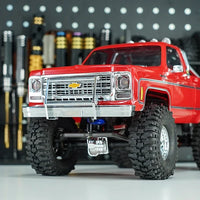 INJORA CNC Aluminum Front Rear Bumper for 1/18 TRX4M High Trail K10 INJ4M-83FR