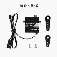 INJORA INJS2065 PRO 9KG Servo with Mount & Horn for 1/18 TRX4M INJS2065-PRO-4M