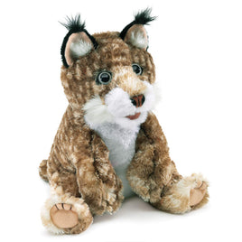 Folkmanis Bobcat Kitten 7 Inch Plush Puppet