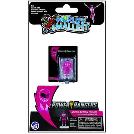 World's Smallest Power Rangers Pink Ranger Micro Action Figure