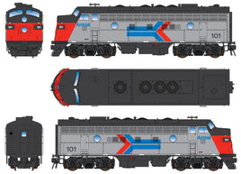 N Scale EMD F7A Amtrak