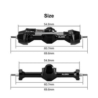 INJORA Stock Width Axles with Brass Steering Knuckles for 1/30 SCX30 INJSCX30-32BKFR