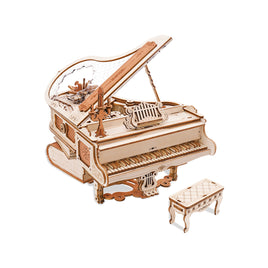 Robotime Rokr Magic Piano Mechanical Music Box Wooden Building Set