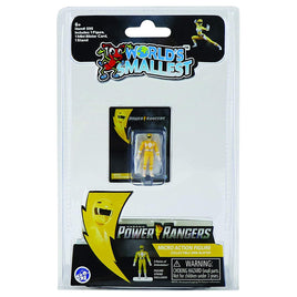 World's Smallest Power Rangers Yellow Ranger Micro Action Figure