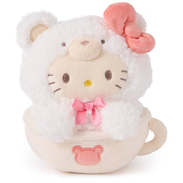 Gund Sanrio Cafe Latte Hello Kitty 6 Inch Plush Figure