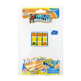 World's Smallest Tic-Tac-Toe Toss Across Figure