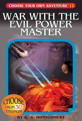 Chooseco War With The Evil Power Master Choose Your Own Adventure Book