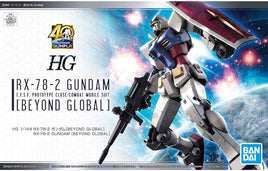 Bandai Gundam HG RX-78-2 Beyond Global Model Kit