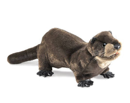 Folkmanis River Otter Puppet Plush Figure
